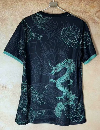 25-26 Real Madrid Black Green Special Edition Fans Training Shirts