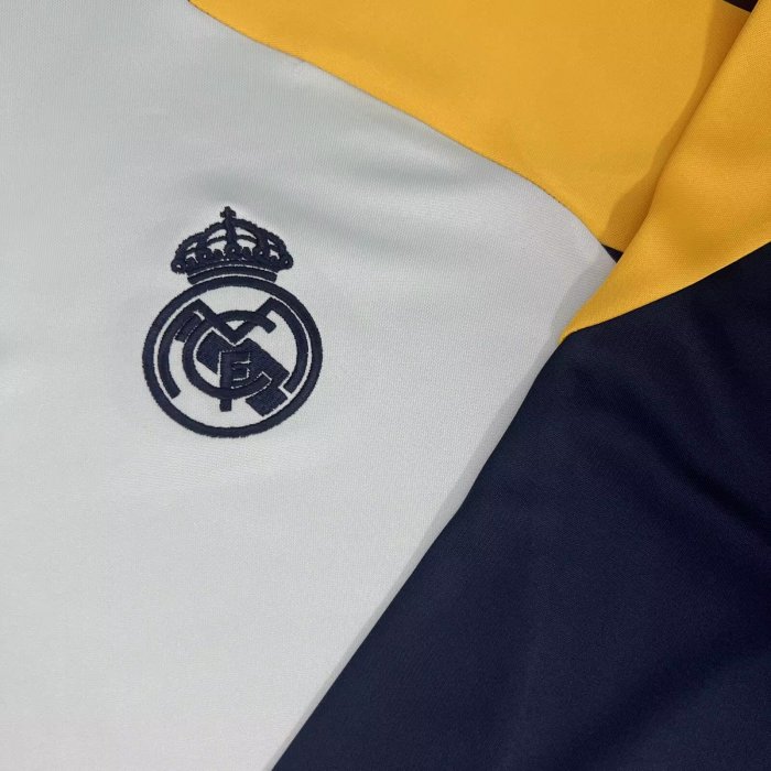 24-25 Real Madrid High Quality Half Pull Tracksuit