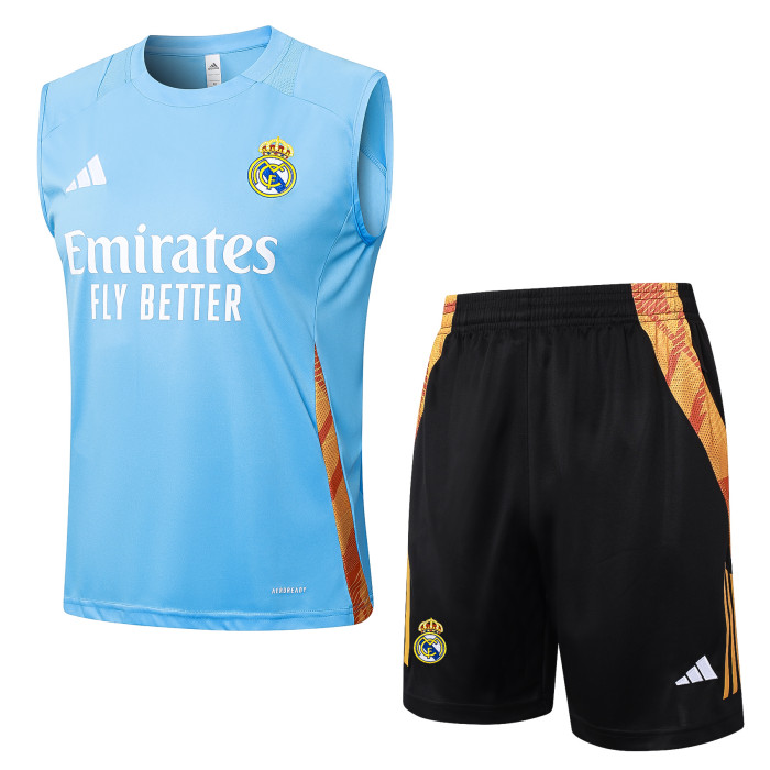 24-25 Real Madrid High Quality Tank Top And Shorts Suit