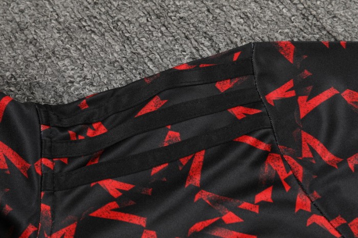 24-25 Manchester United High Quality Half Pull Tracksuit