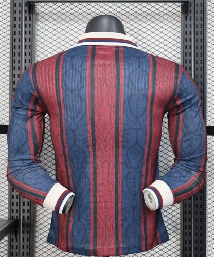 25-26 Barcelona 125th Commemorative Edition Long Sleeve Player Version Soccer Jersey