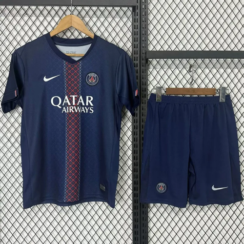 25-26 Paris Saint-Germain Home Kids Soccer Jersey