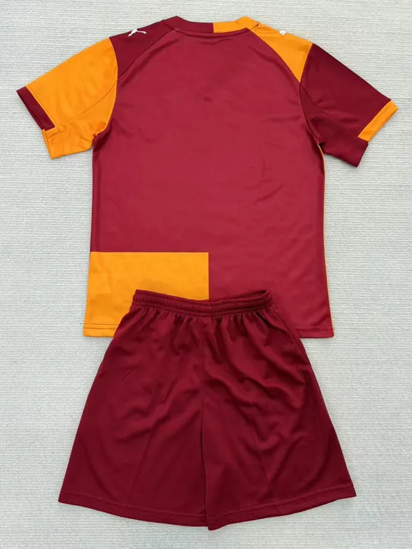 25-26 Galatasaray Home Kids Soccer Jersey