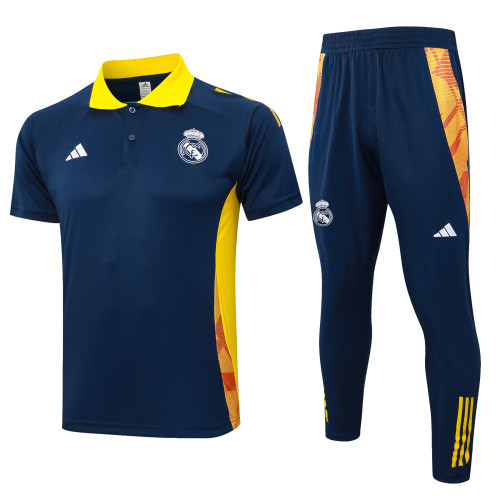 24-25 Real Madrid High Quality Polo Tracksuit