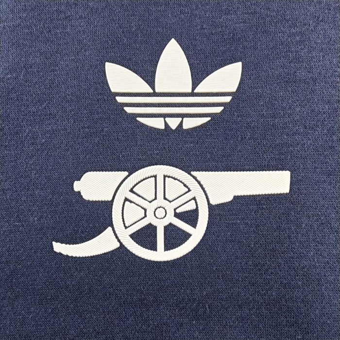2024 Arsenal Dark blue Fleece Hoodie