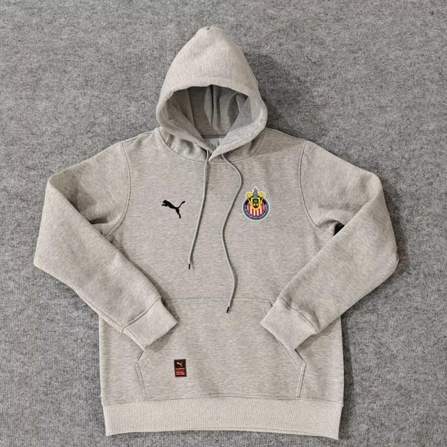 2024 Guadalajara Gray Fleece Hoodie