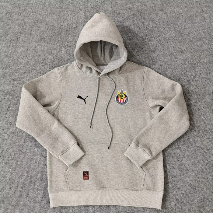 2024 Guadalajara Gray Fleece Hoodie