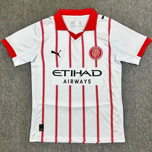 25-26 Girona Home Fans Soccer Jersey