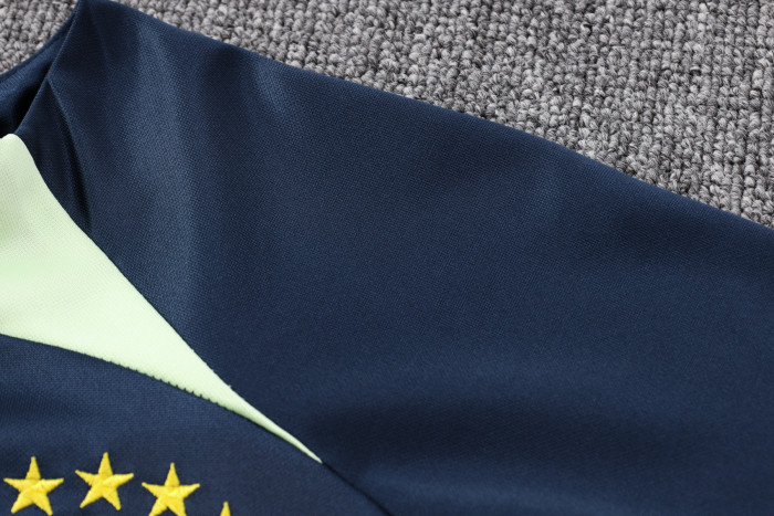 23-24 Brazil High Quality Half Pull Tracksuit