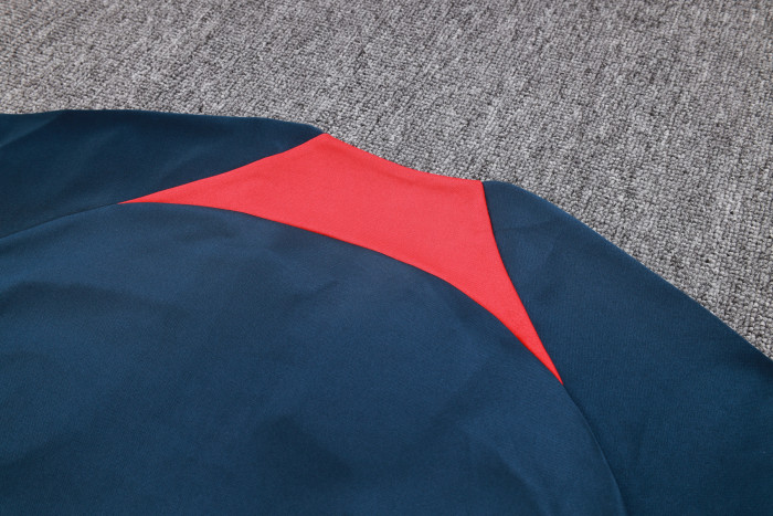 23-24 Paris Saint-Germain High Quality Half Pull Tracksuit