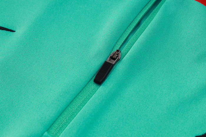 23-24 Barcelona High Quality Half Pull Tracksuit