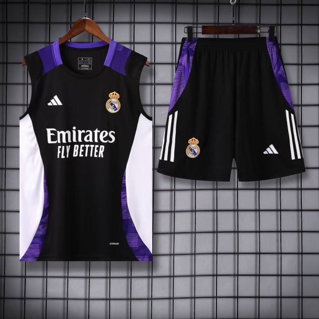 24-25 Real Madrid High Quality Tank Top And Shorts Suit