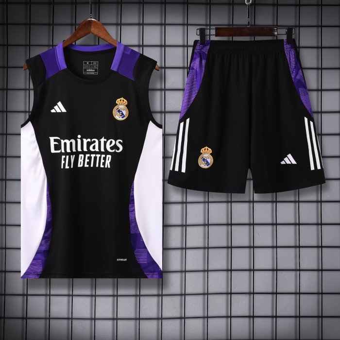 24-25 Real Madrid High Quality Tank Top And Shorts Suit