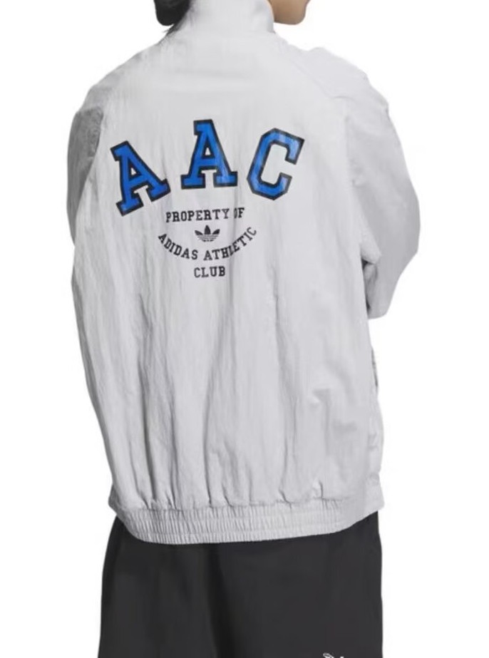 2025 New AD White Windbreaker