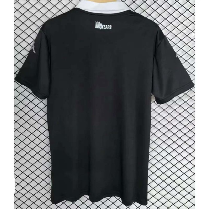 24-25 Monaco Black 100th Anniversary Fans Soccer Jersey