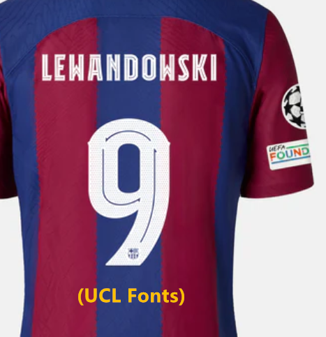 23-24 Barcelona Home Fans Soccer Jersey