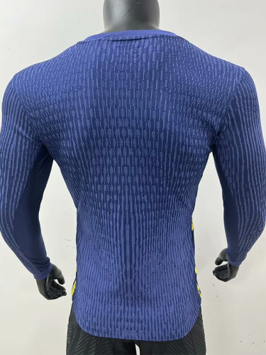 25-26 Atlético Madrid Away Long Sleeve Player Version Soccer Jersey (长袖球员)