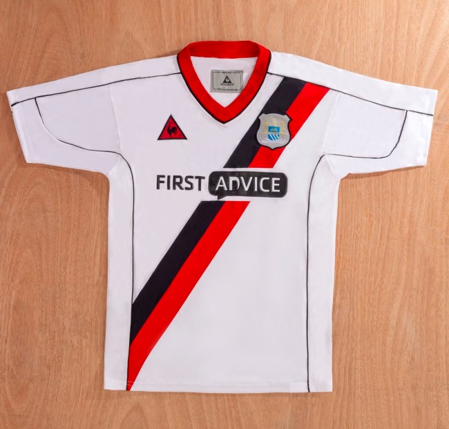 2002-2003 Manchester City Away Retro Soccer Jersey