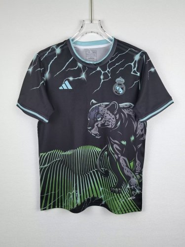 24-25 Real Madrid Black Fans Training Shirts