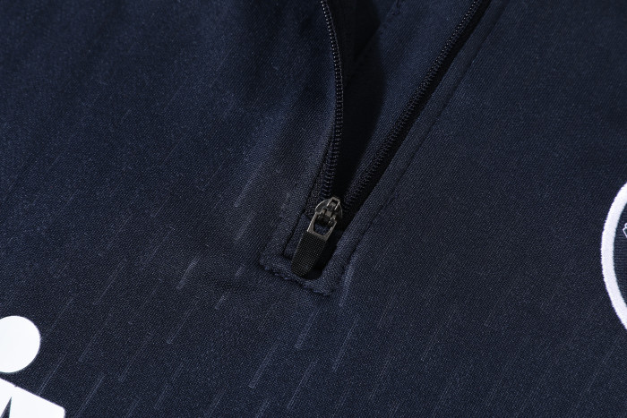 24-25 Chelsea High Quality Half Pull Tracksuit