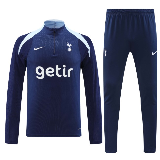 24-25 Tottenham Hotspur High Quality Half Pull Tracksuit