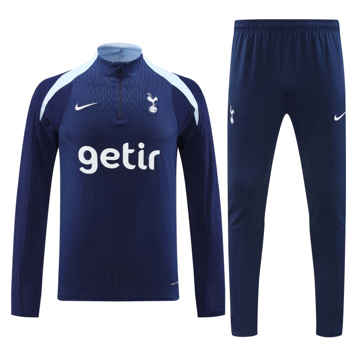 24-25 Tottenham Hotspur High Quality Half Pull Tracksuit