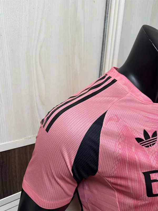 25-26 Real Madrid Pink Special Edition Player Version Soccer Jersey *三叶草龙