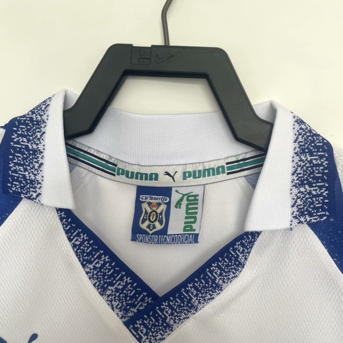 1997-1998 Tenerife Home Retro Soccer Jersey