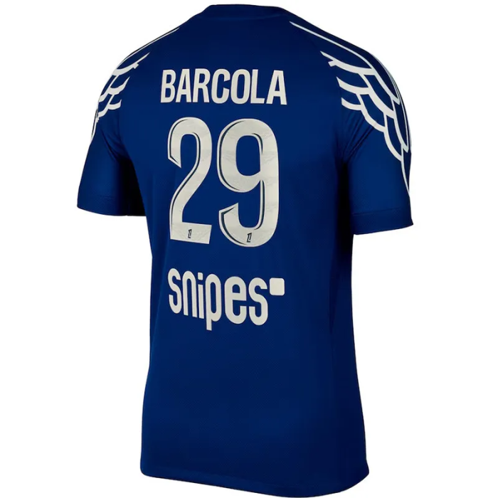 24-25 Paris Saint-Germain Fourth Long Sleeve Fans Soccer Jersey *AIR JORDAN 广告(长袖)