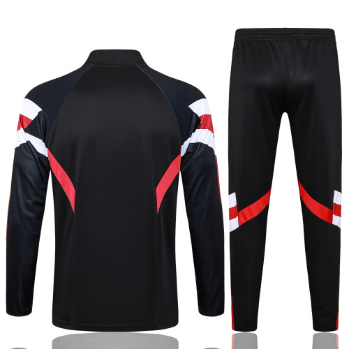 24-25 Manchester United High Quality Half Pull Tracksuit