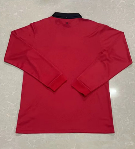 2013-2014 Manchester United Home Retro Long Soccer Jersey