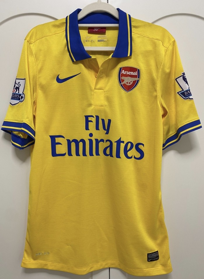 2013-2014 Arsenal Away Retro Soccer Jersey