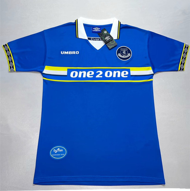 1997-1999 Everton Home Retro Soccer Jersey
