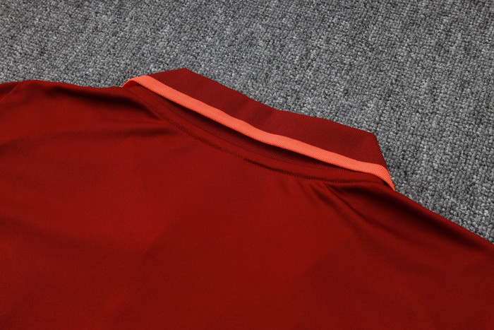 23-24 Manchester United High Quality Polo Tracksuit