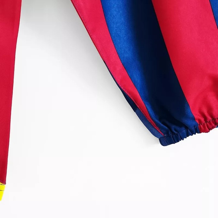 2005-2006 Barcelona Home Retro Long Sleeve Soccer Jersey