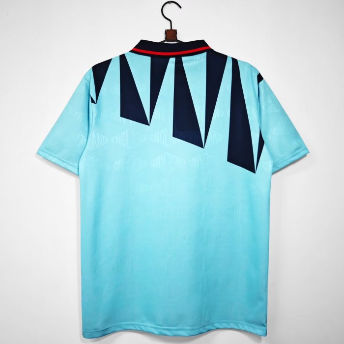 1992 England Third Retro Soccer Jersey