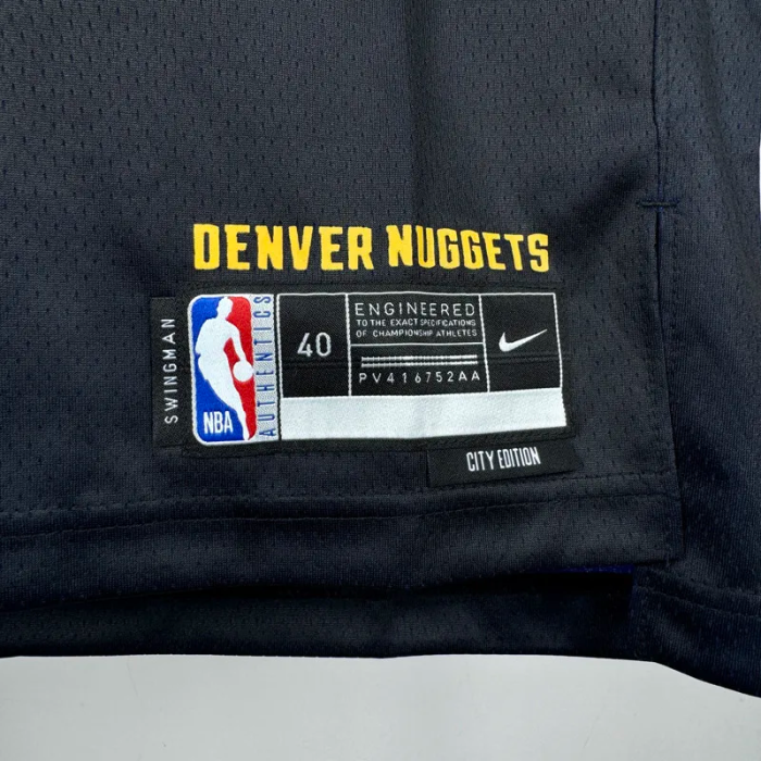 23-24 Nuggets WESTBROOK #4 Black City Edition Top Quality Hot Pressing NBA Jersey