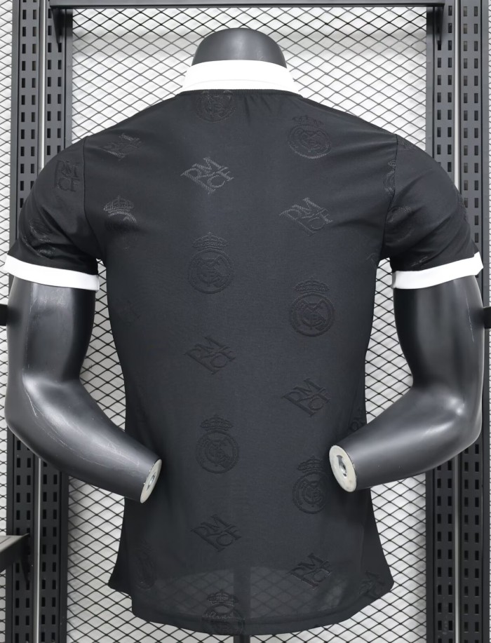 25-26 Real Madrid Black Special Edition Player Version Training Shirts
