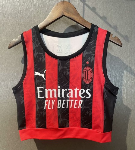 25-26 AC Milan Home Women Yoga Vest (女)