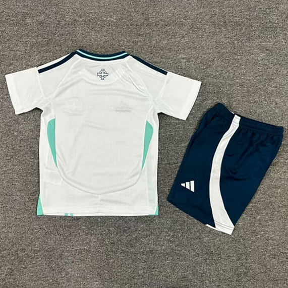 2024 Northern Ireland Away Fans Version Kids Soccer Jersey