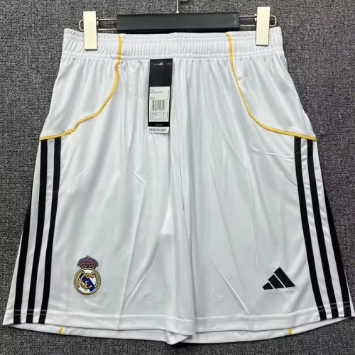 25-26 Real Madrid Home Shorts Pants