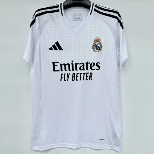 24-25 Real Madrid Home Fans Soccer Jersey