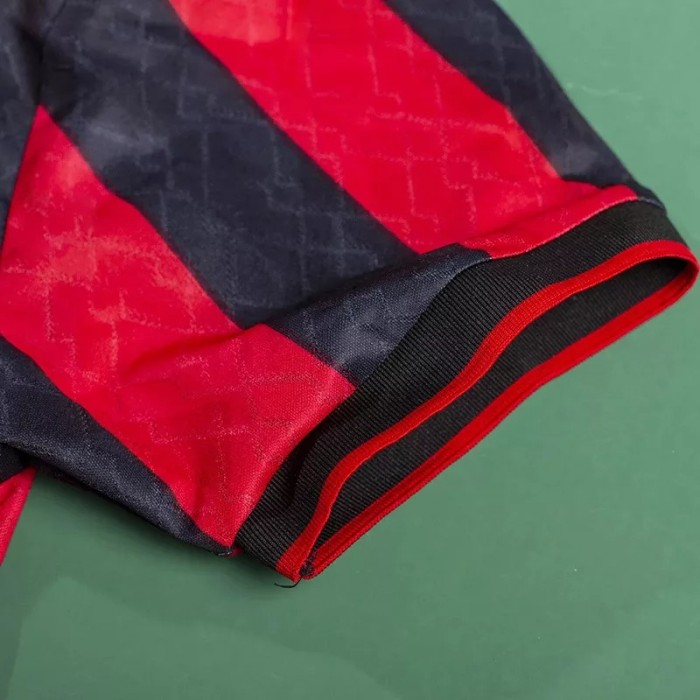 1995-1996 AC Milan Home Retro Soccer Jersey