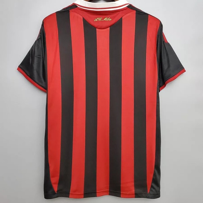 2009-2010 AC Milan Home Retro Soccer Jersey