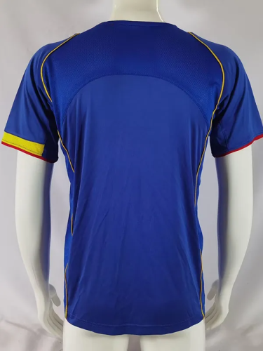 2004-2005 Arsenal Away Blue Retro Soccer Jersey