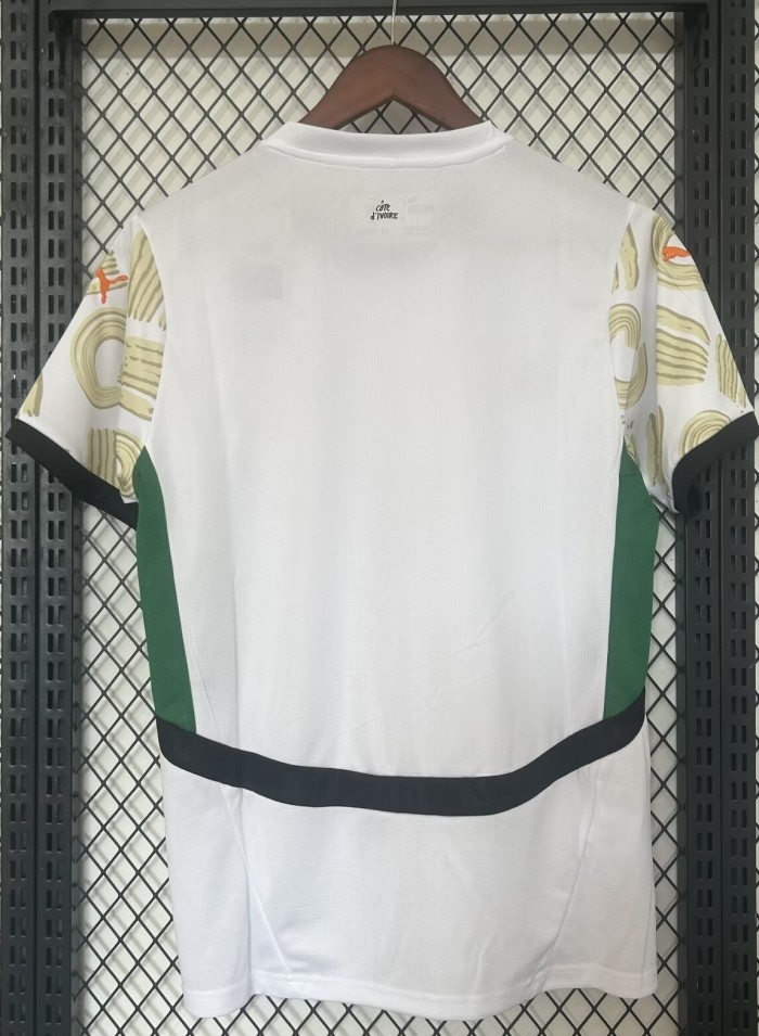 24-25 Côte d'ivoire Away Fans Soccer Jersey