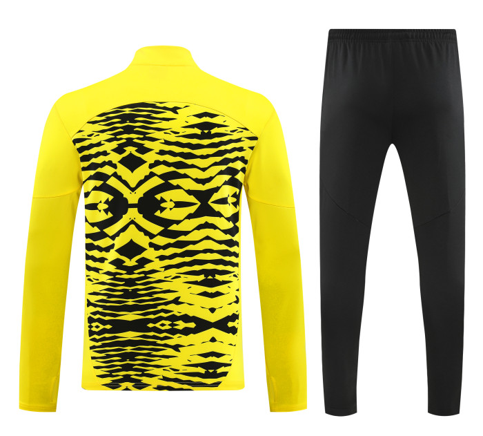 24-25 Dortmund High Quality Half Pull Tracksuit