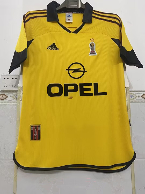 1999-2000 AC Milan Away Retro Soccer Jersey