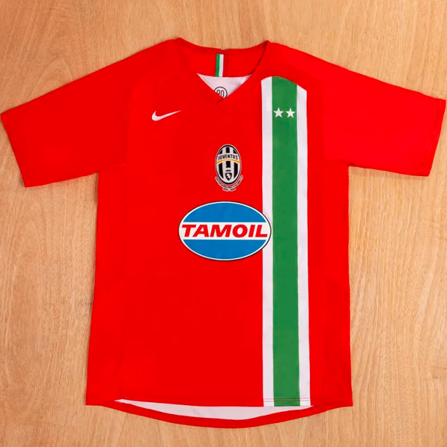 2005-2006 Juventus Away Retro Soccer Jersey