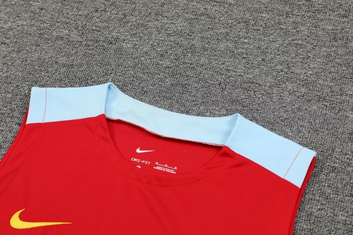 24-25 Barcelona High Quality Tank Top And Shorts Suit